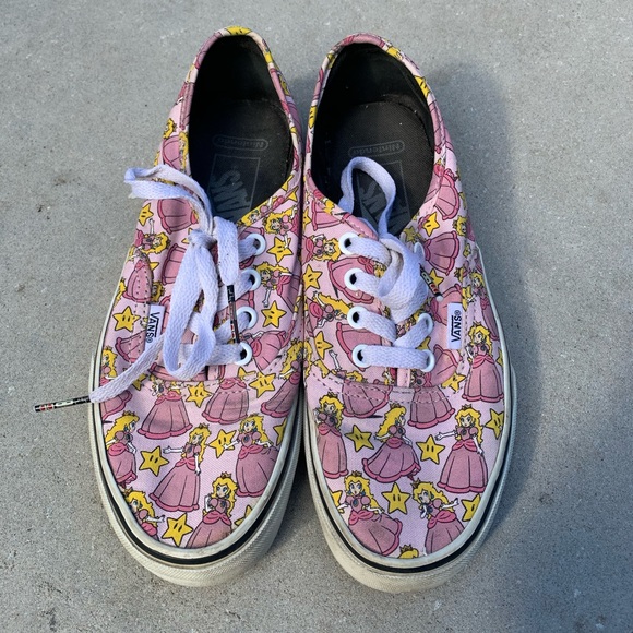 Vans Shoes - Nintendo x Vans Princess Peach sneakers. Size 7